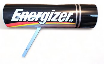 Large AAA Battery Plastic Energizer Store Display W/ Mounting Pole