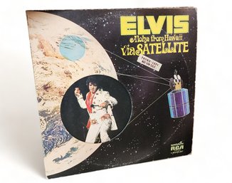 Elvis Presley Aloha From Hawaii Via Satellite RCA Promo Double 33 Rpm Record Album