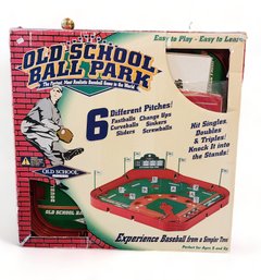 Old School Sports Ball Park Baseball Board Game NIB ~ Never Opened