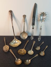 Assorted Silver Plate Serving Lot