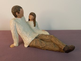 Willow Tree Father And Daughter Figurine