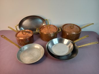 Paul Revere Copper Clad Pots And Pans