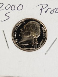 Millennium 2000 PROOF  Jefferson Nickel