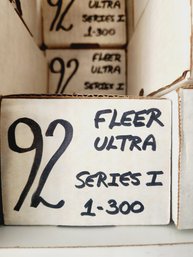 1992 Fleer  ULTRA Baseball Cards Series I - Complete Factory Set 300 Cards Open Box