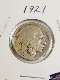 1921 Buffalo Nickel (103 Years Old)