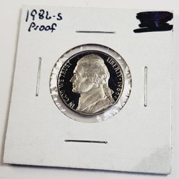 1986-S PROOF Jefferson Nickel