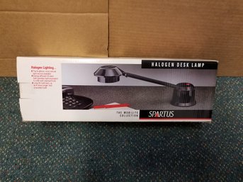 Spartus Halogen Desk Lamp - New In Box