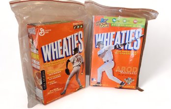 2 Unopened Wheaties Cereal Boxes ~ Pedro Martinez ~ Alex Rodriquez