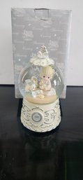 Precious Moments Musical Revolving Snow Globe