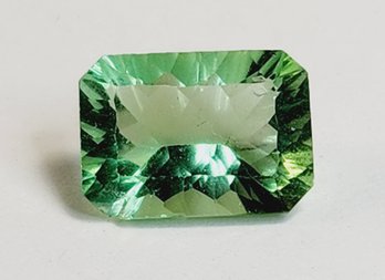 HUGE 8 Carat-----14x10mm Emerald Cut  Lab Created Emerald Loose Gemstone