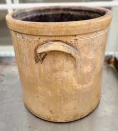 Antique Ironstone  Three Gallon Crock - Do Not See Any Markings On Bottom