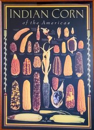 LARGE Vintage Print Of American Corn By Mark Miller