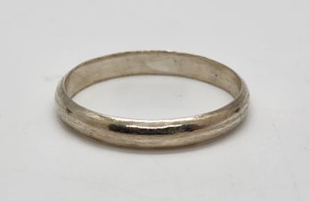 Vintage Sterling Silver Band Ring