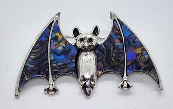 Awesome Flying Bat Brooch