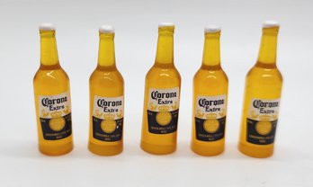 Lot Of 5 Miniature Corona Beer Bottles