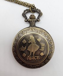 Brand New Alice In Wonderland Pocket Watch