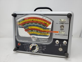 Vintage Auto Analyzer To Text Batteries And Electonics From SEARS.