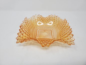 Federal Glass Square Shaped Candy Dish