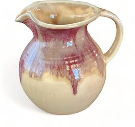 Nice Vermont Clay Lasser Pottery Glazed Pitcher, Early 21st Century