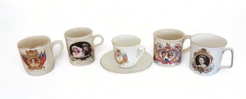 Misc British Royalty Queen Elizabeth Coronation ~ Charles & Dianna Coffee Mugs, Cups ~