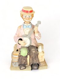 Melody In Motion Hand Painted Moving Battery Op Figurine 'dockside Willie'