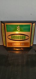 Vintage Genesee Lighted Advertising Sign