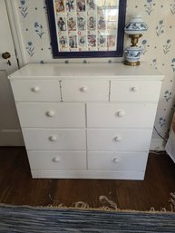 Shabby Chic, Vintage White /Antique? Chest Of Drawers