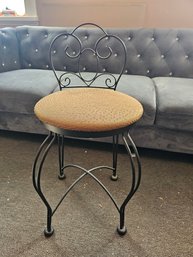 Metal Vanity Stool