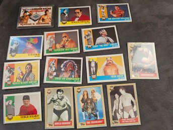 14 Wrestling Trading Cards