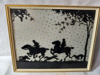 Vintage Silouette Art