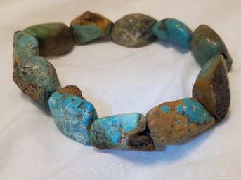 105 Ct Arizona Turquoise Southwest Style Bracelet