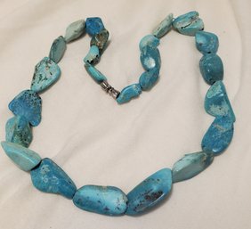 Astonishing 225 Ct Chrysocolla Necklace