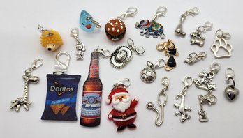 20 Handmade Zipper Pulls - Can Also Be Used As Pendants Or Shoe Charms