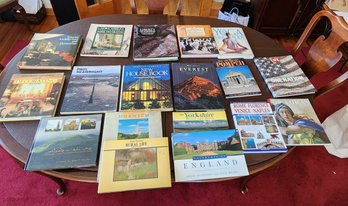 What You See Is What You Get! Table Lot Of Misc History, Decorator Coffee Table Books LOT#6