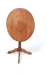 Antique Small Size Tilt Top Oval Tea Table, C1920s