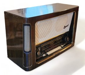 West German Telefunken Opus 6  HiFi-System Tube Table Top Radio, C1955