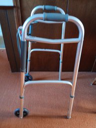 Drive Medical HX5 9JP Folding Front Wheeled Walker Product Code: 20210-1