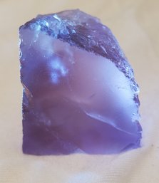 Exquisite 215 Ct Natural Purple Yellow Ametrine Rough Cut Gem