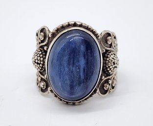 Bali, Himalayan Kyanite Ring In Sterling Silver