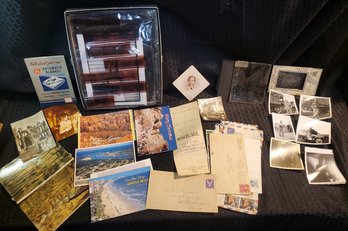 Lot Of Military Photos ~ Ephemera ~ Negatives & Postcards