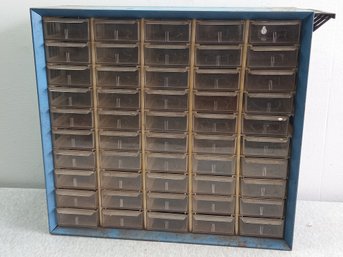 Hardware Organizer Tool Box Lot #39