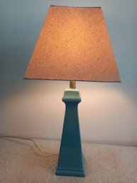 Blue Based Table Lamp