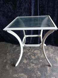 Glass Top Patio Table