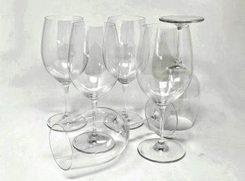 Set Of Six Riedel Wine Glasses