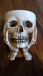 Skull Bowl Style Decor