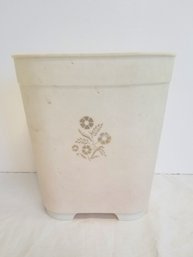 Vintage Retro Max Klein Footed Oval Mini Garbage Can
