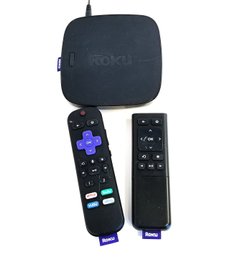 ROKU Streaming Media Player With Two Remotes Model 4670X