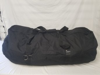 Very Large Oversized Charlie Sports Black Duffel Bag  #2