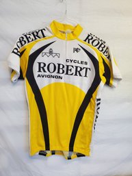 Men's Yellow Size Small Cycling Shirt