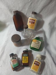 Vintage Medicine Bottle Lot